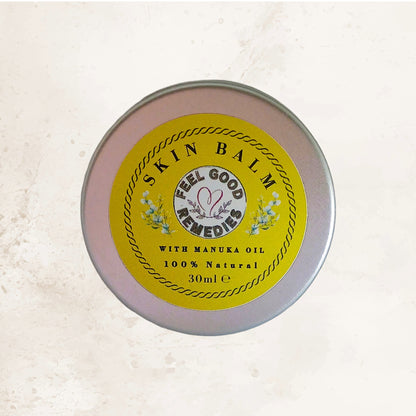Skin Balm 30ml - Natural, Multi-Purpose Moisturiser with Shea Butter & Botanicals