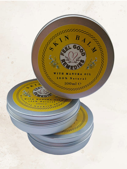 Skin Balm 100ml - Natural, Multi-Purpose Balm with Butters, Oils & Botanicals